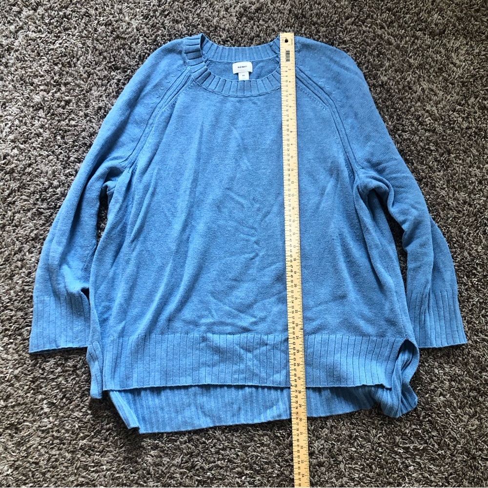 XXL Soft Blue Old Navy Crew Neck Sweater